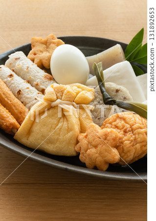 Oden ingredients Oden ingredients 131892653