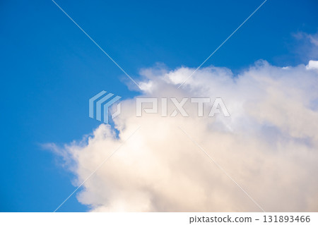 nature and landscape concept with cloudy sky wit rainbow and moon in raining season nature and landscape concept with cloudy sky wit rainbow and moon in raining season 131893466