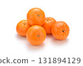 攝影棚拍攝美味多汁的橘子 131894129
