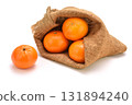 麻布袋與多汁的橘子 131894240