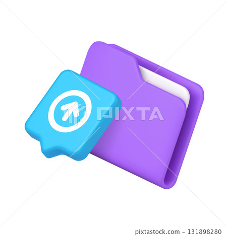 3d Realistic Icon Of Folder With Update Symbol In Isometric Vector Modern Colorful Style 3d Realistic Icon Of Folder With Update Symbol In Isometric Vector Modern Colorful Style 131898280