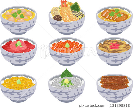 Rice bowl set 131898818