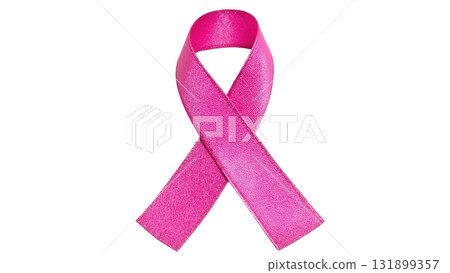 Pink ribbon shows breast cancer support, created with AI, PNG Pink ribbon shows breast cancer support, created with AI, PNG 131899357