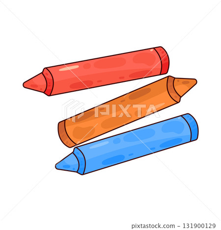 illustration of Crayons illustration of Crayons 131900129