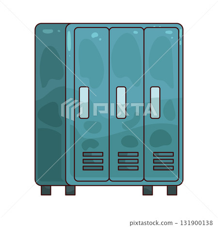 illustration of Locker  illustration of Locker  131900138