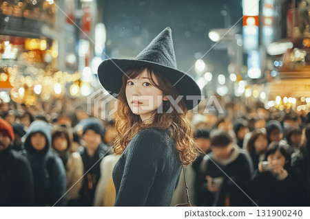 Miyu Series: High school student Miyu Witch dances at Shibuya Scramble Crossing Miyu Series: High school student Miyu Witch dances at Shibuya Scramble Crossing 131900240