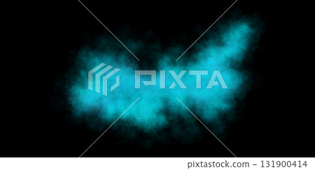 Blue smoke cloud isolated on transparent background mockup template for visual effects and digital compositing purposes Blue smoke cloud isolated on transparent background mockup template for visual effects and digital compositing purposes 131900414