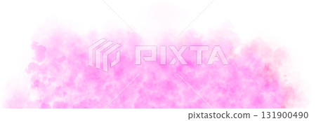 Light Blue smoke clouds rising on transparent background with upper empty space for dramatic or mysterious visual scenes 131900490