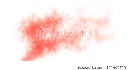 Red smoke texture on transparent background, horizontal flow of dense swirling cloud with soft gradient and realistic structure for visuals and overlays Red smoke texture on transparent background, horizontal flow of dense swirling cloud with soft gradient and realistic structure for visuals and overlays 131900723
