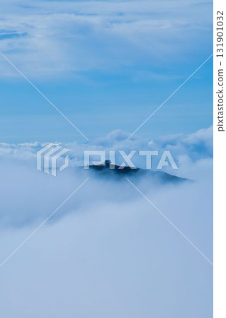 Zao Kattamine Shrine Okumiya floating in a sea of clouds Zao Kattamine Shrine Okumiya floating in a sea of clouds 131901032