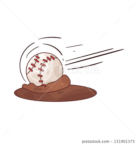 illustration of  Baseball Ball 131901373