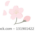 Cherry blossoms without main lines 131901422