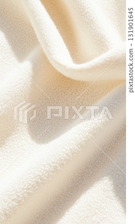 Soft cream fleece texture background for cozy and warm design projects Soft cream fleece texture background for cozy and warm design projects 131901645
