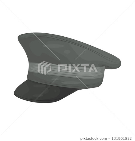 Illustration of military hat  131901852