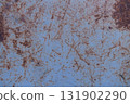 Rusty blue iron plate Rusty blue iron plate 131902290
