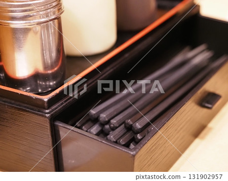 Condiments and chopstick holder 131902957