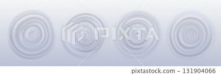 Water drop sound waves 131904066