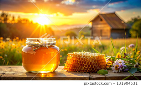 Honey image (AI-generated image) 131904531