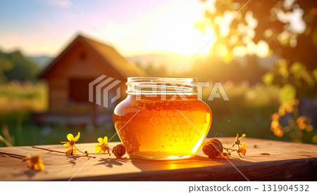 Honey image (AI-generated image) 131904532