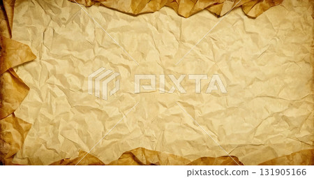 Crumpled paper, vintage background Crumpled paper, vintage background 131905166