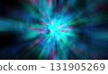 Abstract zoom blur. Computer generated 3d render 131905269