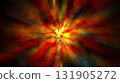 Abstract zoom blur. Computer generated 3d render 131905272