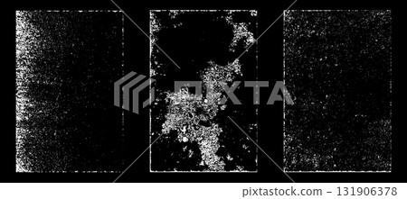 Black and white grunge. Distress overlay texture. Abstract surface dust and rough dirty wall background concept. Distress illustration simply place over object to create grunge effect. Vector EPS10. Black and white grunge. Distress overlay texture. Abstract surface dust and rough dirty wall background concept. Distress illustration simply place over object to create grunge effect. Vector EPS10. 131906378