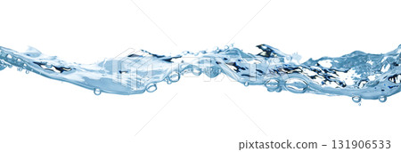 Water wave, isolated on transparent background close-up, clean drinking water concept Water wave, isolated on transparent background close-up, clean drinking water concept 131906533