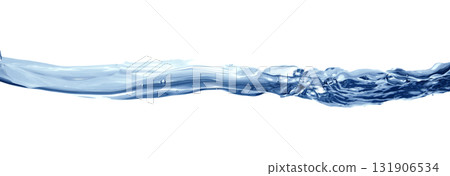 Water wave, isolated on transparent background close-up, clean drinking water concept Water wave, isolated on transparent background close-up, clean drinking water concept 131906534