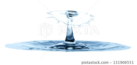 Water splash umbrella drops, isolated on transparent background Water splash umbrella drops, isolated on transparent background 131906551