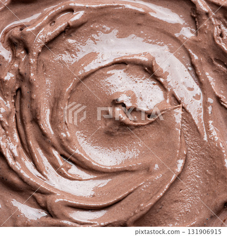 Chocolate ice cream texture Chocolate ice cream texture 131906915