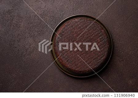 Chocolate sponge cake 131906940