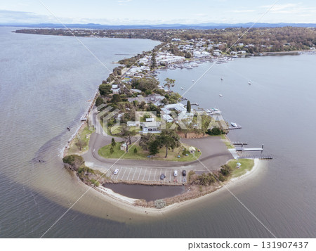 Town of Metung in Victoria Australia 131907437