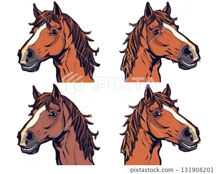 現實的馬插圖集 131908201