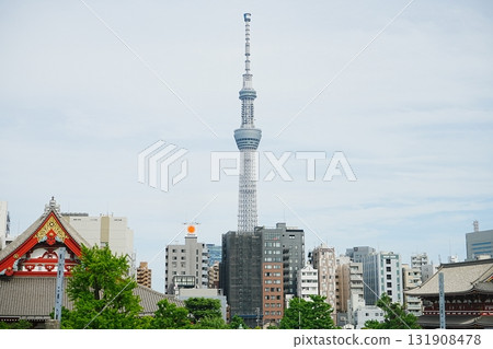 Tokyo Skytree and Sensoji Temple, Tokyo, Japan 131908478