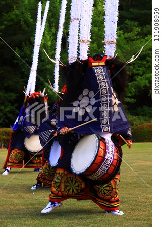 岩手縣民藝表演鹿舞 131908959