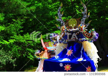 Iwate Prefecture Folk Performing Arts Performance Deer Dance Iwate Prefecture Folk Performing Arts Performance Deer Dance 131908986