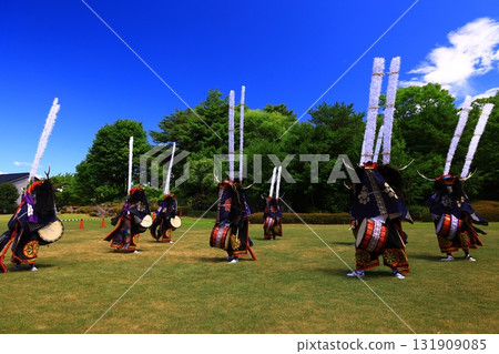 岩手縣民藝表演鹿舞 131909085