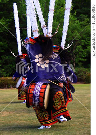 岩手縣民藝表演鹿舞 131909086