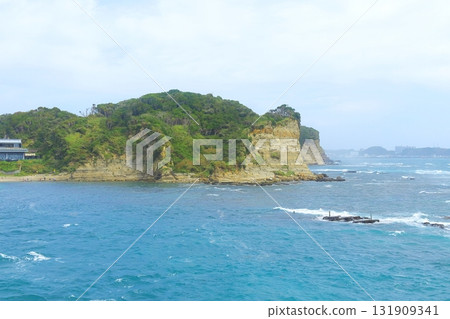 Katsuura marine park coastline Katsuura marine park coastline 131909341