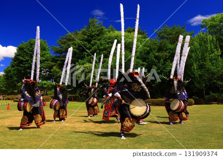 岩手縣民藝表演鹿舞 131909374