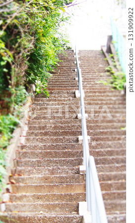Steep stairs leading to the shrine Steep stairs leading to the shrine 131909922
