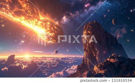 巨流星劃過夜空的奇妙景象 4 131910534