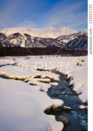 White horse of early spring 131911155