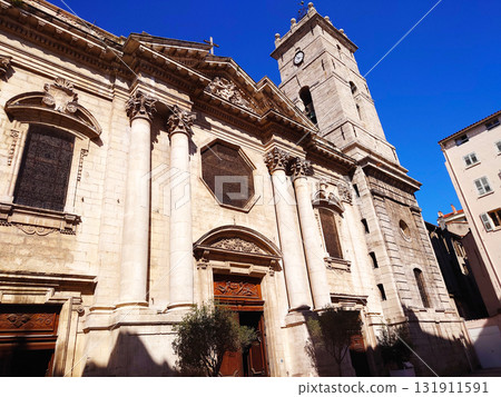 St. Martin's Church against the blue sky 131911591