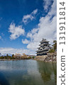 Matsumoto Castle, a national treasure in early spring 131911814
