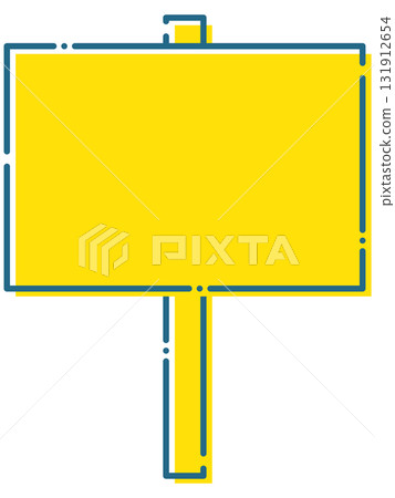 Simple and easy-to-use guide sign frame material Simple and easy-to-use guide sign frame material 131912654