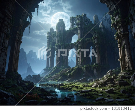 Ruins in nature 131913412