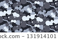Monotone ink drip pattern background decorative illustration pattern camouflage pattern 131914101