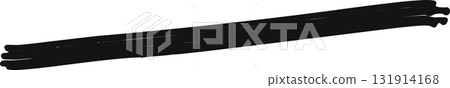 Bold grunge line textured stroke Bold grunge line textured stroke 131914168